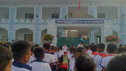 Tiết chào cờ tuần 27 ngày 24/03/2025